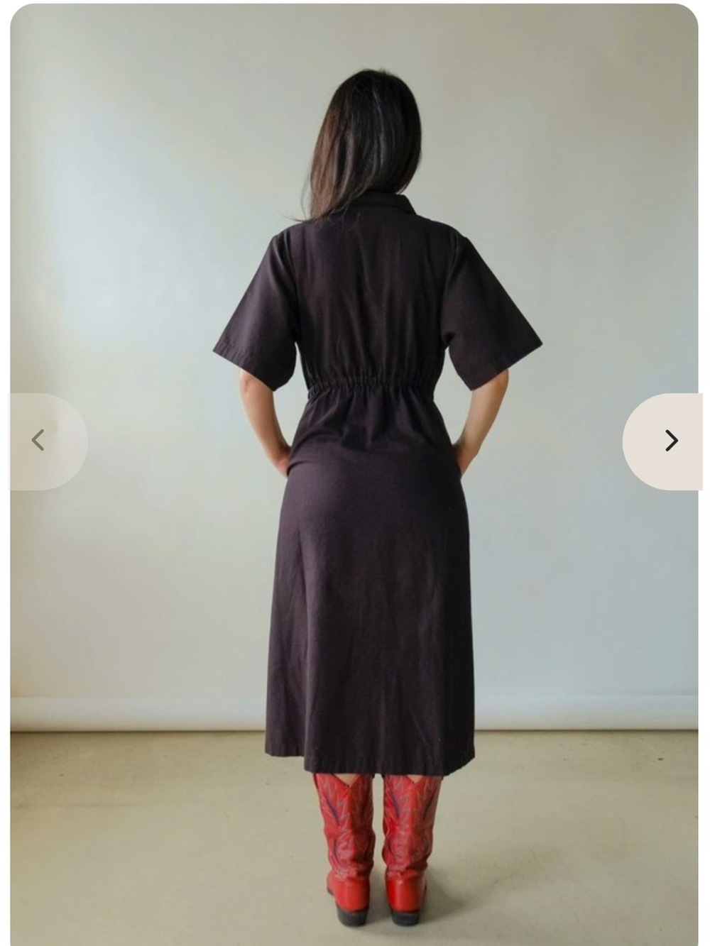 Noble Long Utility Dress - Picture 3 of 11